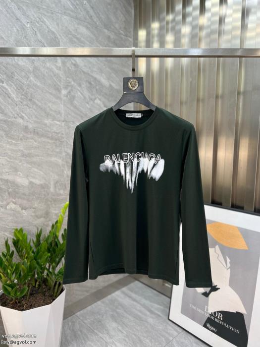 コピー ブランド 通販長袖Tシャツ限定版プリント限定デザインバレンシアガ_0_2