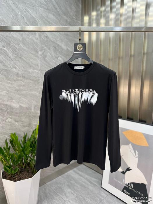 コピー ブランド 通販長袖Tシャツ限定版プリント限定デザインバレンシアガ_0_3