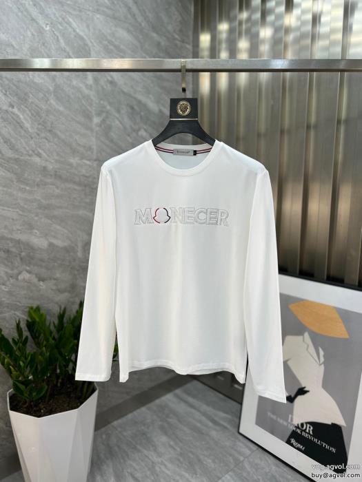 激安 ブランド長袖Tシャツ春の新生活華やかムードを演出してMONCLER_0_2