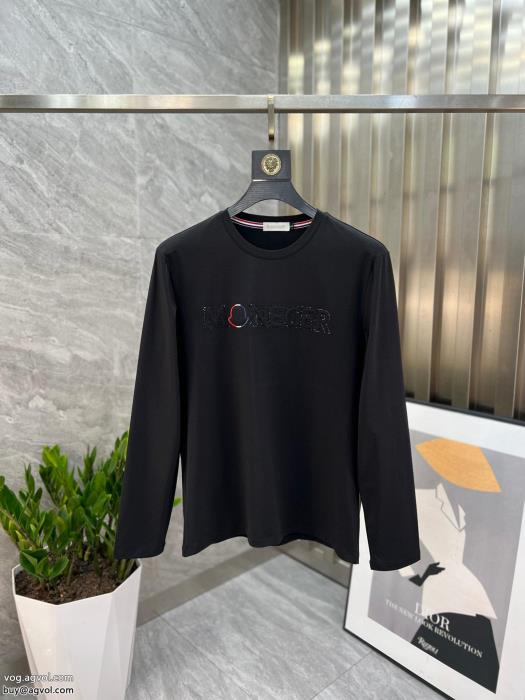 激安 ブランド長袖Tシャツ春の新生活華やかムードを演出してMONCLER_0_3