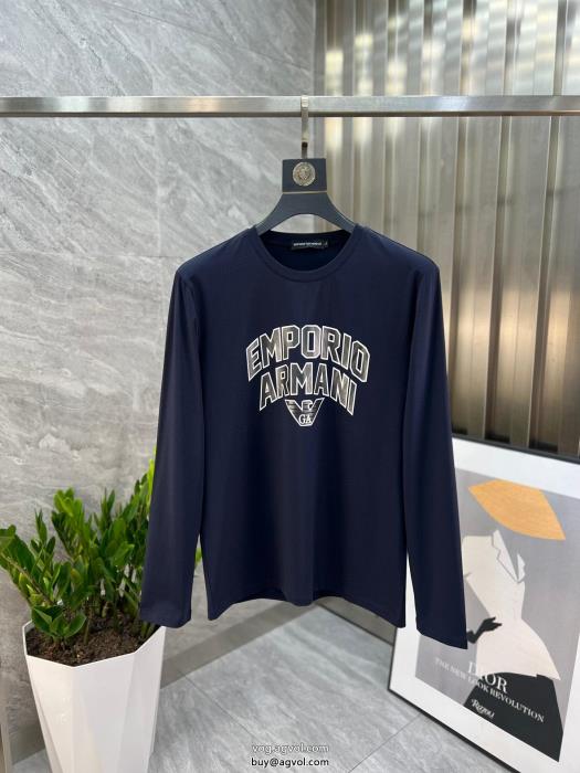 コピー ブランド 通販 安心長袖TシャツARMANI上質感快適な着心地_0_2