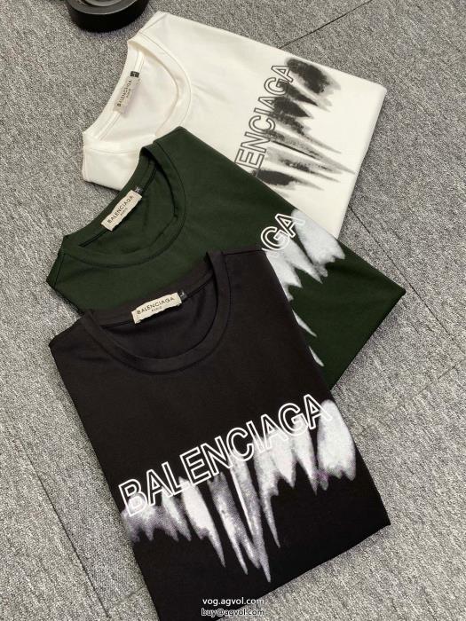 偽 ブランドジュアル感強めの着大注目balenciaga長袖Tシャツ_0_3