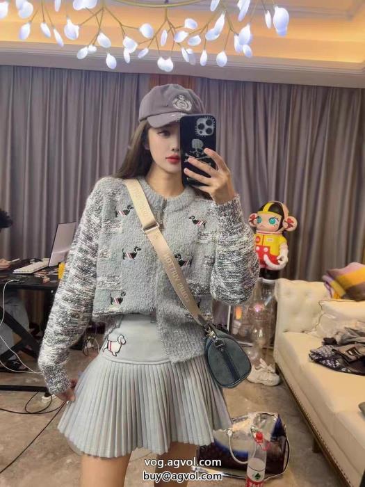 ブランド 偽物コートお洒落な印象に2023トレンド先取りTHOM BROWNE_0_4
