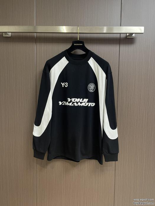 オトナの余裕魅力的な今年らしいY-3スーパー コピー 通販長袖Tシャツ_0_0