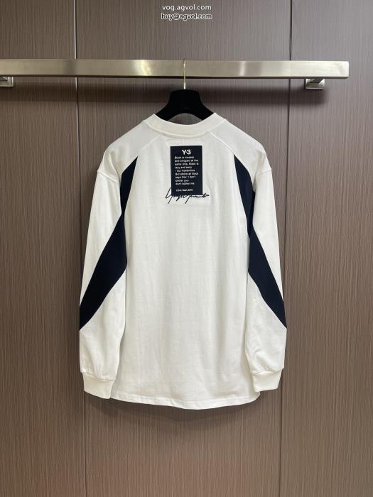 オトナの余裕魅力的な今年らしいY-3スーパー コピー 通販長袖Tシャツ_0_3