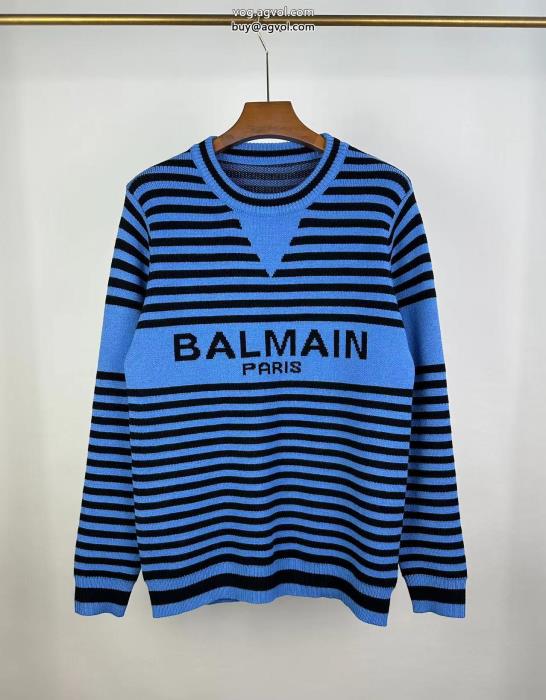 BALMAIN最高級ランク高級感も漂いブランド コピー ショップセーター_0_2