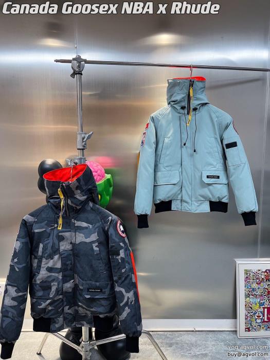 コピー 品 販売オトナの余裕ふんわり柔らかカナダグースダウンジャケット_0_2