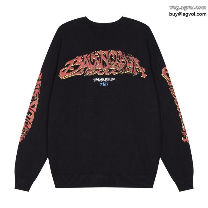 数量限定☆2023SS毎シーズン人気が高いbalenciaga通販 ブランドセーター_0_1