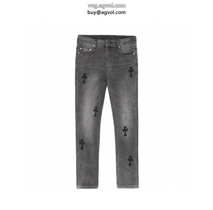 超一流のブランドオシャレ上級者にスーパー コピー 通販 優良ジーンズCHROME HEARTS_0_1