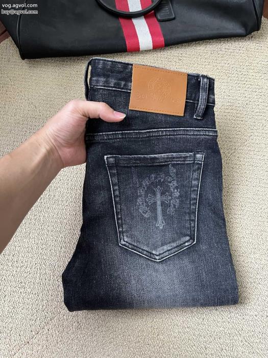 ジーンズ通販 ブランド落ち着きある透け感の持つ涼しげな印象CHROME HEARTS_0_0