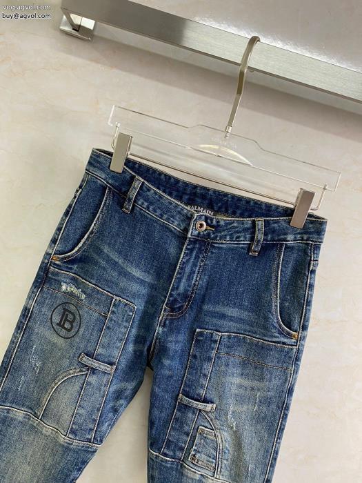 BALMAINVIPセールでお得ファッション感が急上昇！スーパー コピー 安心ジーンズ_0_3