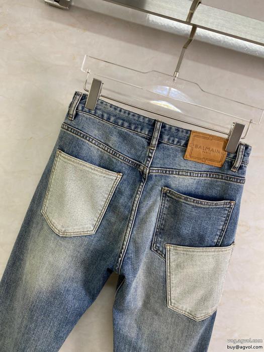 ジーンズBALMAIN流行の最前線今年の夏は着こなしブランド アクセサリー 激安_0_3