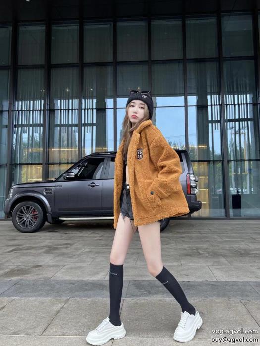 ラム毛のコート爽やかさ最安値偽物 ブランド ショップBURBERRY_0_2