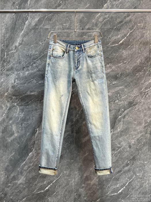 高級感あるスタイル著名人の着用LOUIS VUITTONコピー 商品 販売ジーンズ_0_1
