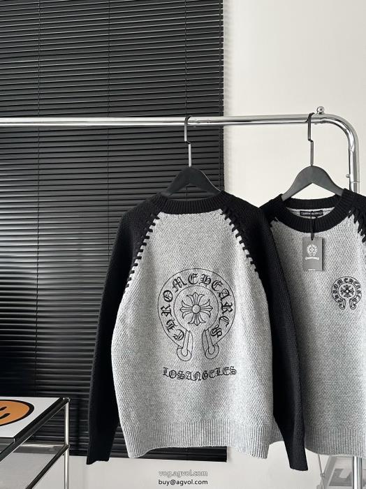 王道コンビ最旬のスタイルコピー ブランド 通販セーターCHROME HEARTS_0_0