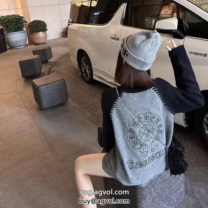 王道コンビ最旬のスタイルコピー ブランド 通販セーターCHROME HEARTS_0_2