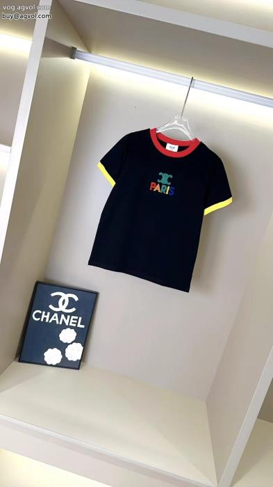 CELINE軽やかな素材感オンライン限定商品半袖Tシャツブランド アクセサリー 激安_0_2