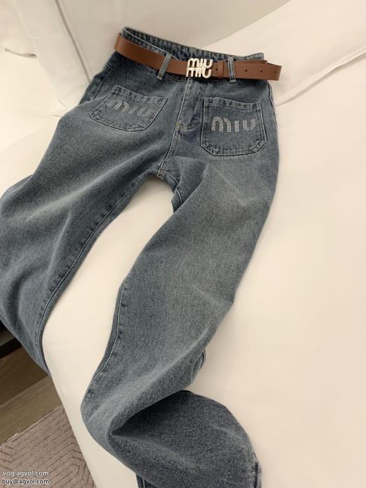 絶対に抑えておきたいトレンド今年風MIUMIUブランド 偽物 激安ジーンズ_0_2