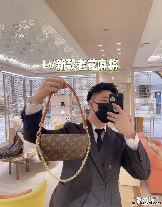 LOUIS VUITTONNEW!国内完売リッチな印象にマージャンバッグ偽物 ブランド_0_4