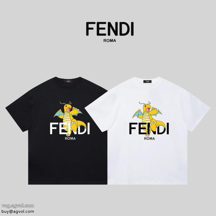 半袖Tシャツスーパー コピー ブランド在庫あり即発知的優秀アイテムフェンディ_0_0