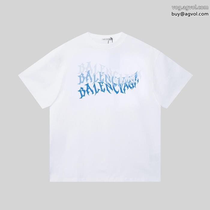 スーパー コピー 販売balenciaga半袖Tシャツ韓国の人気海外大人気_0_0