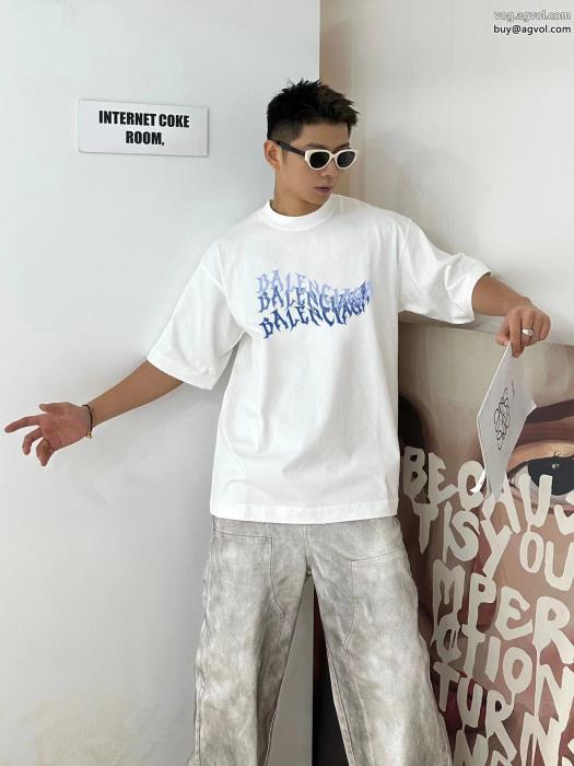 スーパー コピー 販売balenciaga半袖Tシャツ韓国の人気海外大人気_0_2