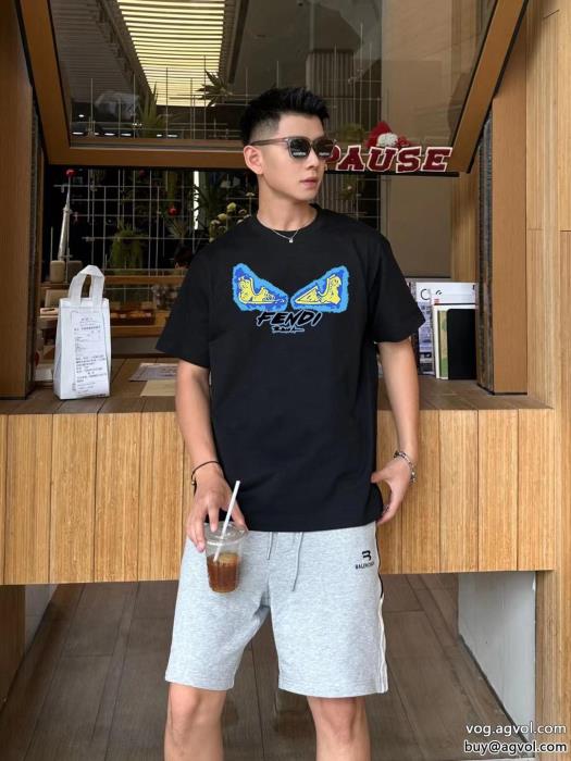 半袖TシャツFENDIブランド 通販大人気オリジナル韓国の人気_0_1