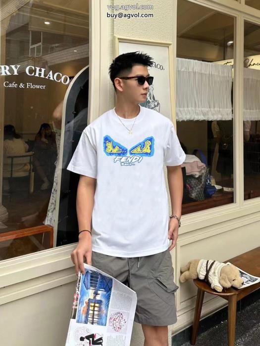半袖TシャツFENDIブランド 通販大人気オリジナル韓国の人気_0_2