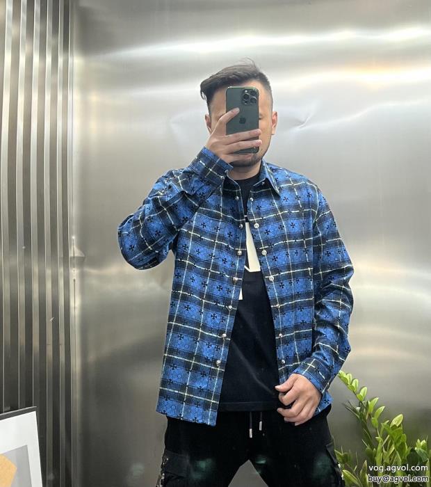 ブランド コピー 品オシャレな印象に高いクオリティ長袖シャツCHROME HEARTS_0_0