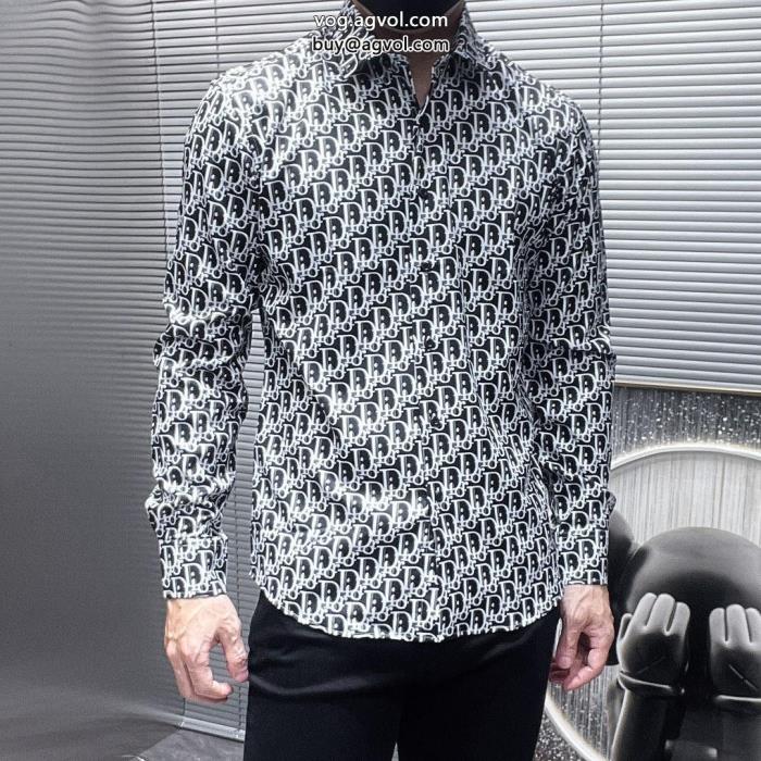 激安 通販 専門新作日本未入荷柔らかな着心地長袖シャツDIOR_0_4