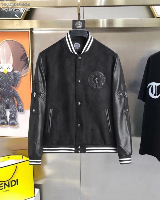 雑誌掲載低価格偽物 ブランド 激安コートCHROME HEARTS_0_2
