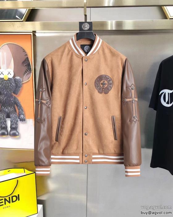 雑誌掲載低価格偽物 ブランド 激安コートCHROME HEARTS_0_3