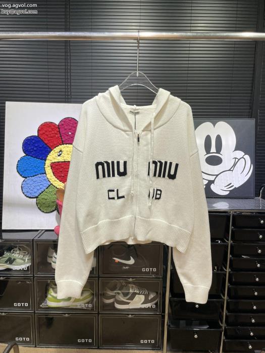 23新作セールトップスからチラ見える安心スーパー コピー 通販 優良MIUMIUコート_0_1