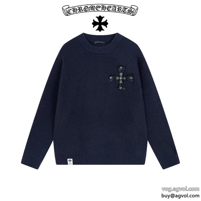 セーター偽物 通販 人気沸騰中！おしゃれ新品透け感の持つ涼しげな印象CHROME HEARTS_0_2