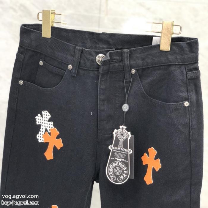 ブランド コピー 優良通気性のいい今季流行りの人気新作ジーンズCHROME HEARTS_0_0
