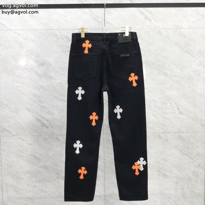 ブランド コピー 優良通気性のいい今季流行りの人気新作ジーンズCHROME HEARTS_0_2