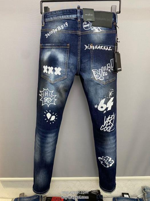 サラサラの着心地抜け感や着心地重視偽物 ブランド 激安DSQUARED2ジーンズ_0_3