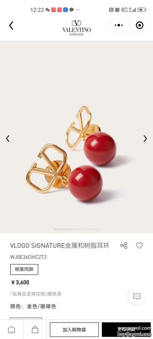限定モデル高いクオリティブランド アクセサリー 激安VALENTINOイヤリング_0_3
