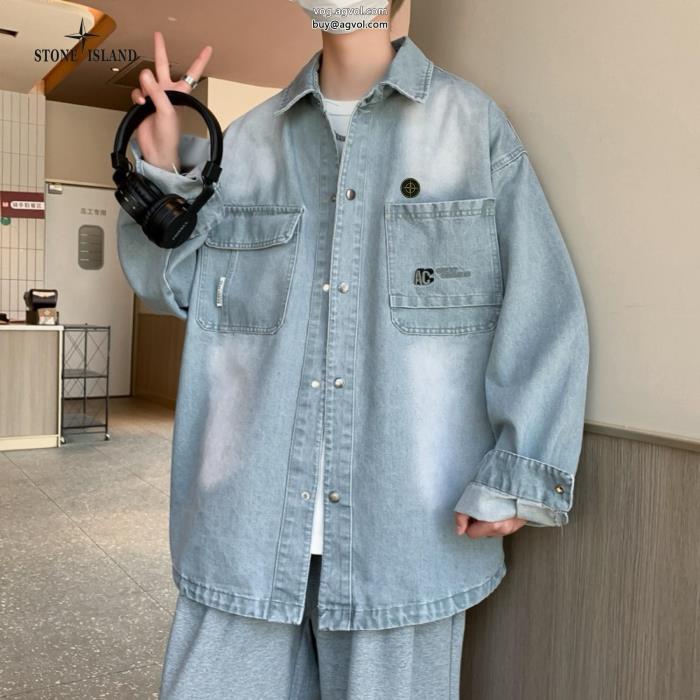 ブランド コピー 販売コートきれいめ上品にオーバーサイズStone Island_0_0