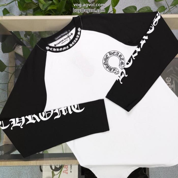 長袖Tシャツ通販 ブランドCHROME HEARTS夏らしい爽やかさ2024の新作_0_2