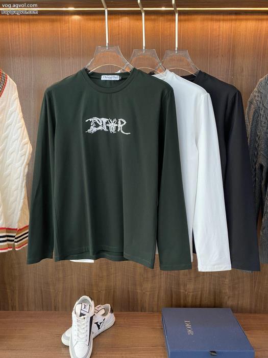 2024新作限定ハイセンス長袖TシャツDIORブランド 品 コピー_0_2
