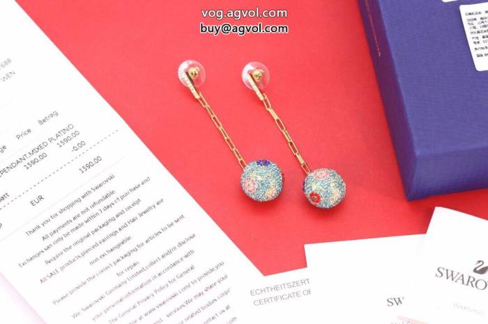 イヤリングカワイイ雰囲気リラックススタイルが実現偽物 ブランド 激安SWAROVSKI_0_3