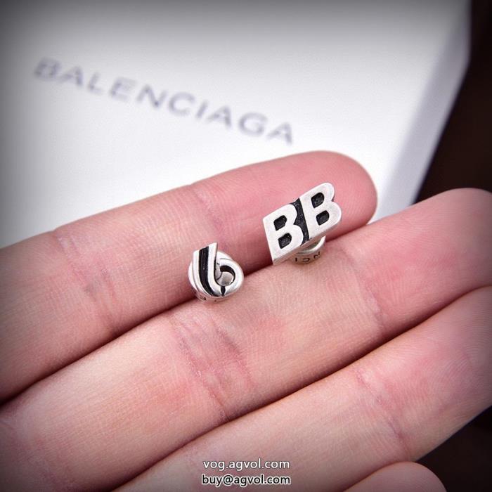 大人レディなシルエットキュートな印象イヤリング偽 ブランド balenciaga_0_1