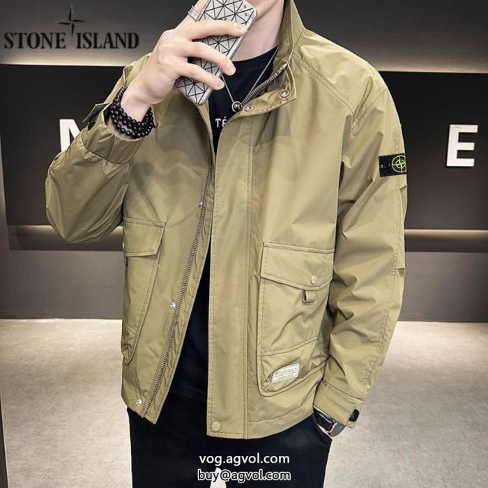 数量限定目を惹くコートStone Islandブランド アクセサリー 激安_0_3