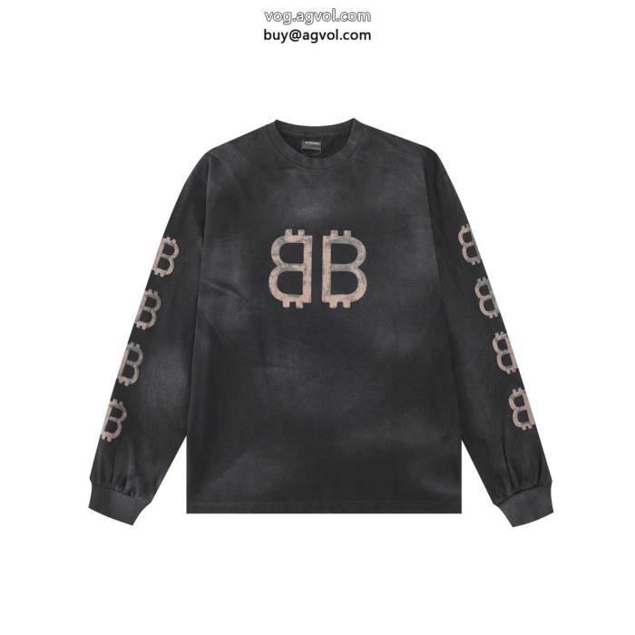 balenciaga今年らしい着こなし売り切れ間近長袖Tシャツブランド コピー 通販_0_0