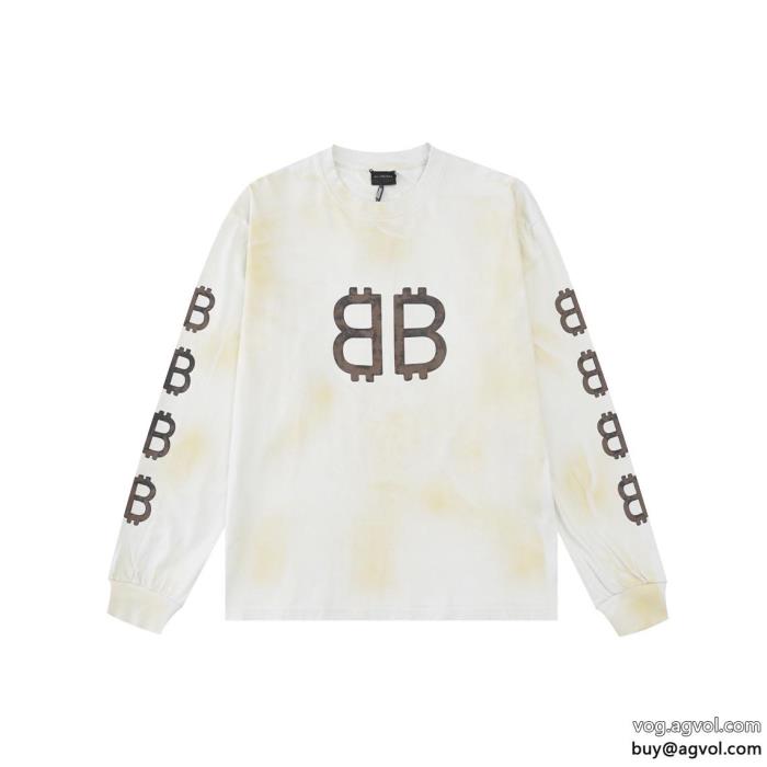 balenciaga今年らしい着こなし売り切れ間近長袖Tシャツブランド コピー 通販_0_3