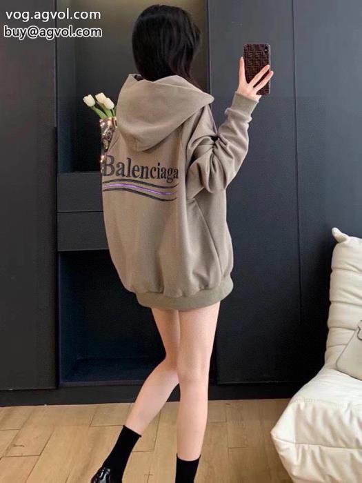 ブランド スーパー コピー 通販balenciaga清涼感とカジュアルスタイル限定モデルパーカー_0_2