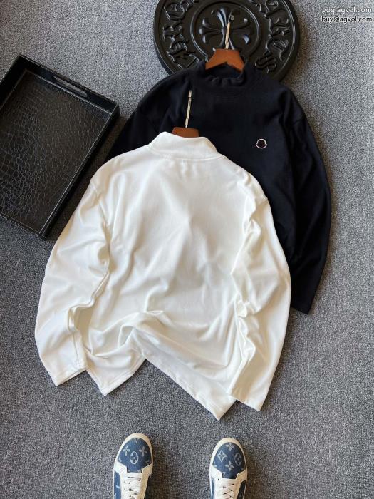 MONCLER偽物 ブランド長袖Tシャツ高級感ある2024の流行りトップス_0_0