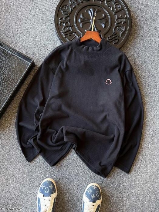 MONCLER偽物 ブランド長袖Tシャツ高級感ある2024の流行りトップス_0_3