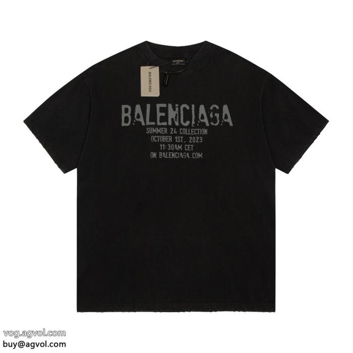 半袖Tシャツブランド 偽物 通販大絶賛王道コンビバレンシアガ_0_0